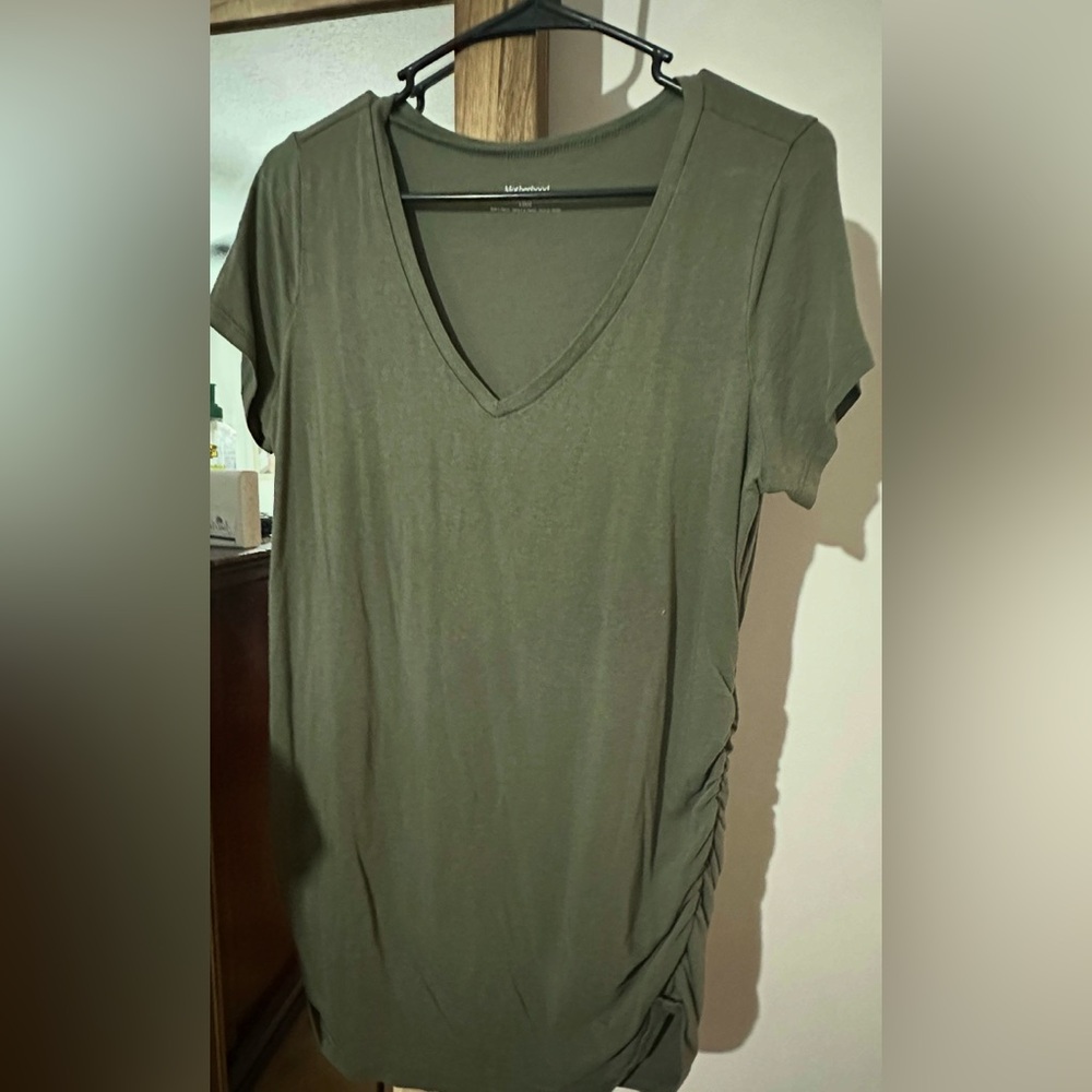 3 hunter green maternity tshirts